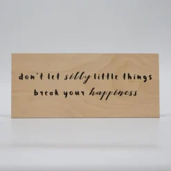 Treviso Design træskilt - Silly little things