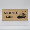 Treviso Design træskilt - Skoene af tak