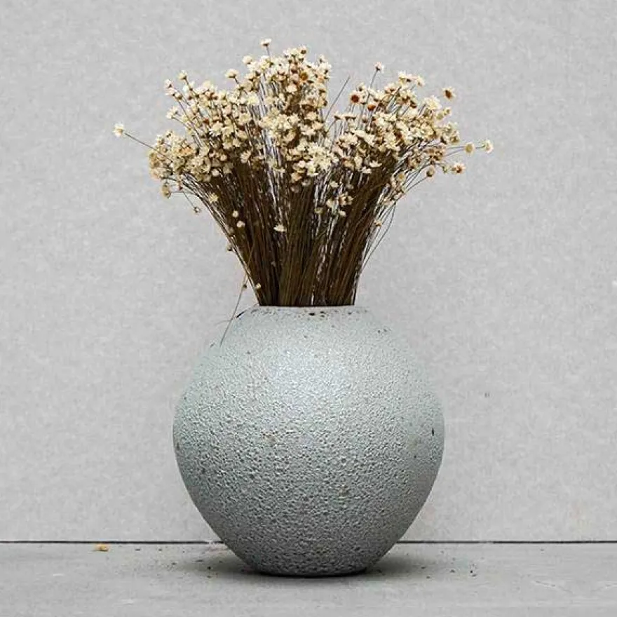 Tørrede Blomster - Glixia, hvid