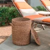 Vasketøjskurv i Vandhyacint, IKAT