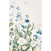 Viskestykke i økologisk bomuld - Blue Flower Garden