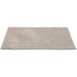 Wenko Allstar Chenille Bademåtte - Beige (50x80 cm)