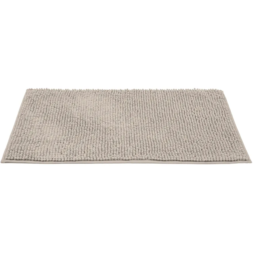 Wenko Allstar Chenille Bademåtte - Beige (50x80 cm)