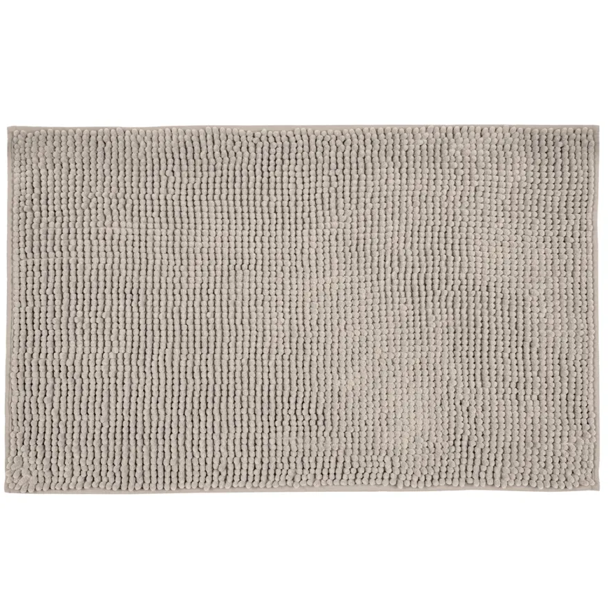 Wenko Allstar Chenille Bademåtte - Beige (50x80 cm)