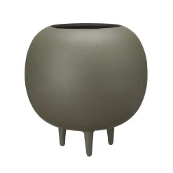 Wikholm Sonia urtepotteskjuler - Large, Mat Grøn