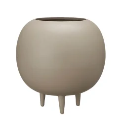 Wikholm Sonia urtepotteskjuler - Large, Mat Linen