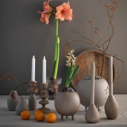 Wikholm Sonia urtepotteskjuler - Small, Mat Grøn