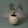 Wikholm Sonia urtepotteskjuler - Small, Mat Linen