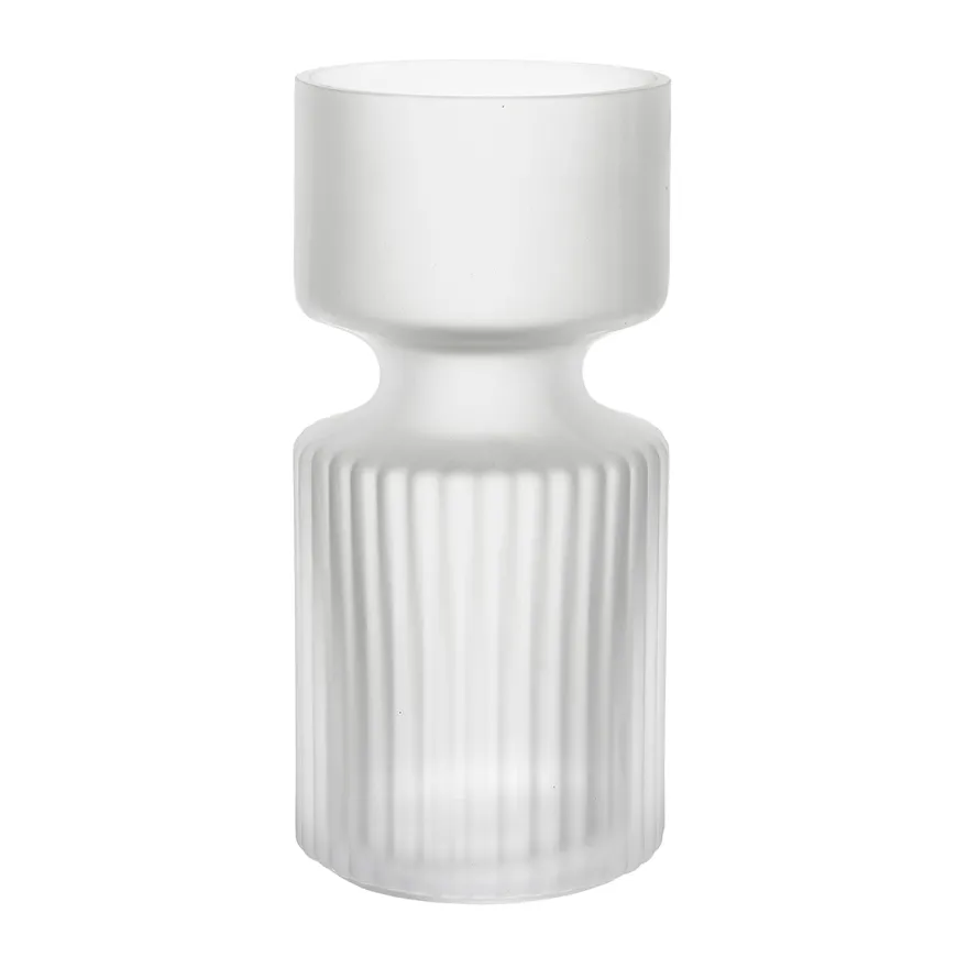 Wikholm Vase til Hyacinter - Frosted, Riffle - LARGE