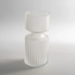 Wikholm Vase til Hyacinter - Frosted, Riffle - LARGE