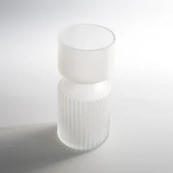 Wikholm Vase til Hyacinter - Frosted, Riffle - LARGE