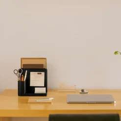 Yamazaki APTO Desk Caddy Skrivebordsorganizer - Sort