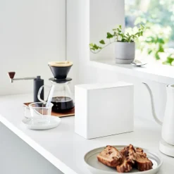 Yamazaki beholder til Kaffefilter/Kaffekapsler - Hvid