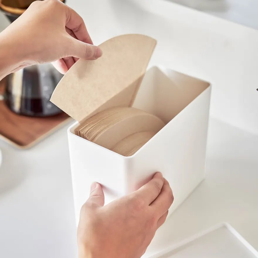 Yamazaki beholder til Kaffefilter/Kaffekapsler - Hvid