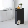 Yamazaki Beholder til toiletpapir, lille til 8 ruller - Sort