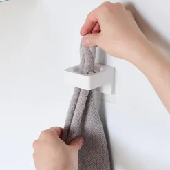 Yamazaki FILM Selvklæbende knage - Multi use Ring, hvid