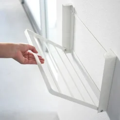 Yamazaki foldbar hylde/tørrestativ - Hvid