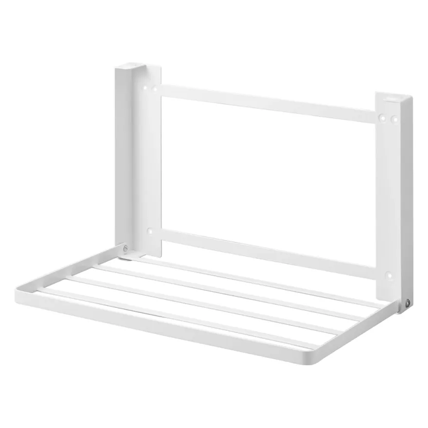 Yamazaki foldbar hylde/tørrestativ - Hvid