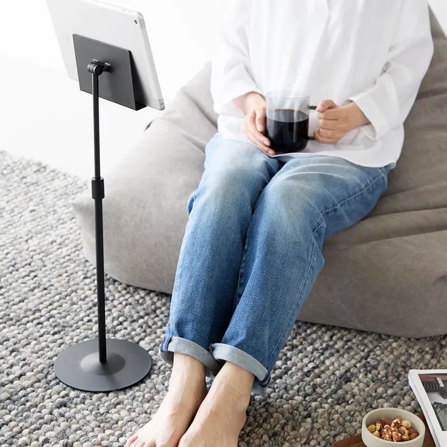 Yamazaki høj iPad/Tablet Stander - Sort