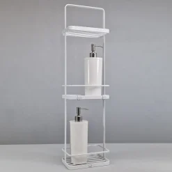 Yamazaki Hylde til badeværelset - Tower Rack, hvid