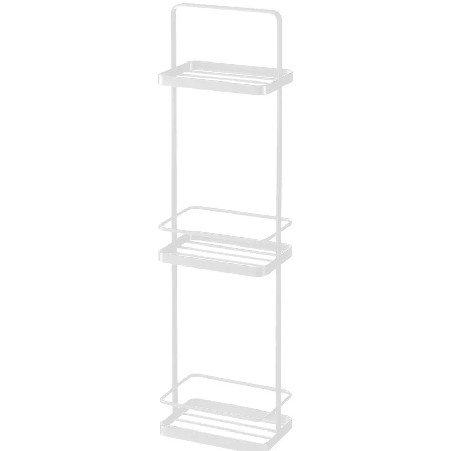 Yamazaki Hylde til badeværelset - Tower Rack, hvid