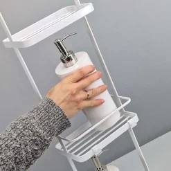 Yamazaki Hylde til badeværelset - Tower Rack, hvid
