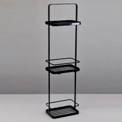 Yamazaki Hylde til badeværelset - Tower Rack, sort