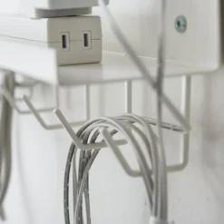 Yamazaki Kabel- og Router organiser - Hvid