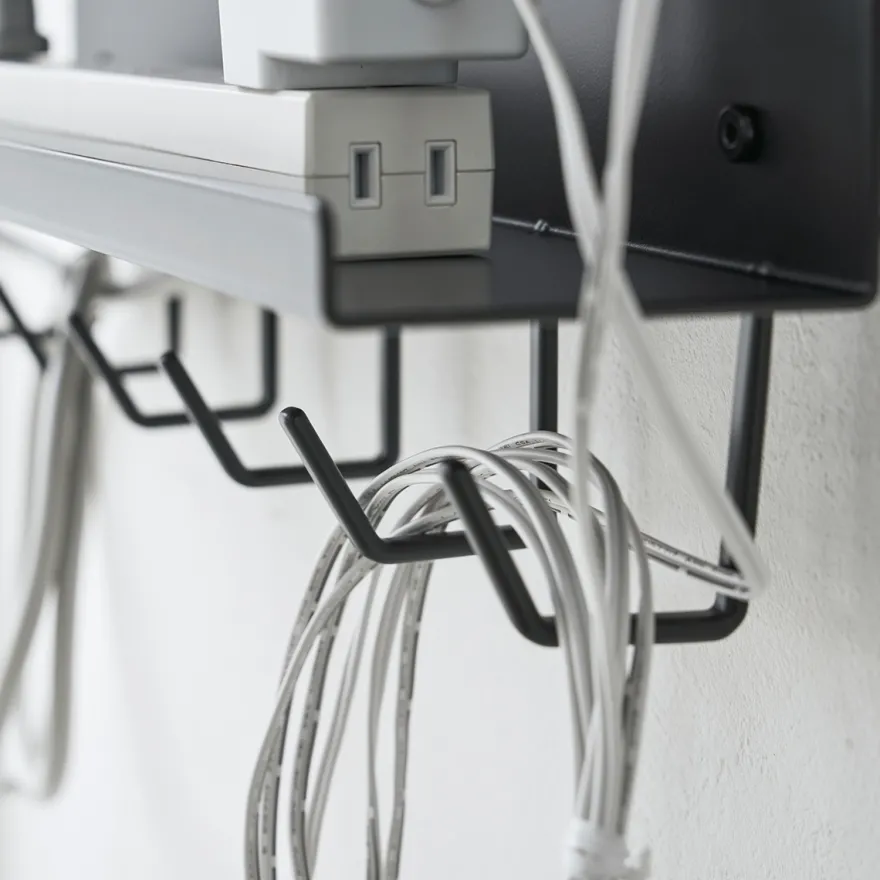 Yamazaki Kabel- og Router organiser - Sort