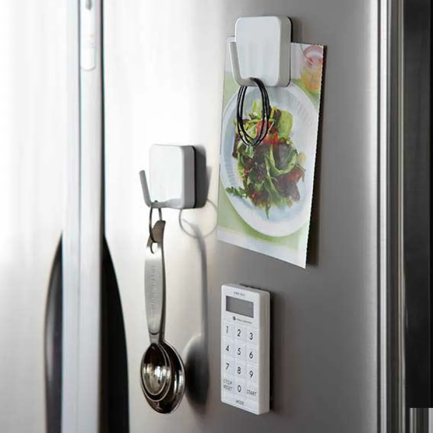 Yamazaki magnetisk enkeltknage, hvid