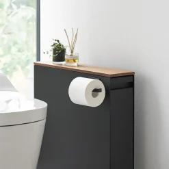 Yamazaki Magnetisk holder til toiletpapir - SORT