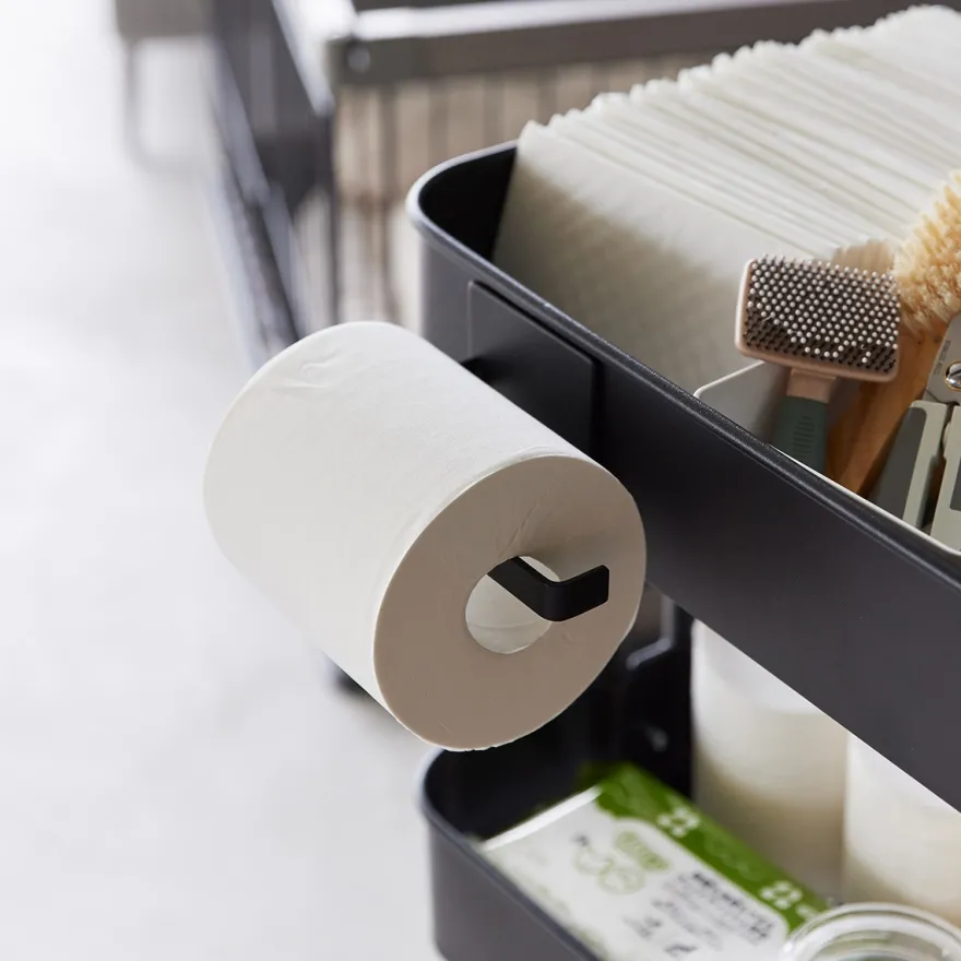 Yamazaki Magnetisk holder til toiletpapir - SORT