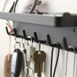 Yamazaki magnetisk nøglebræt med bakke, Sort
