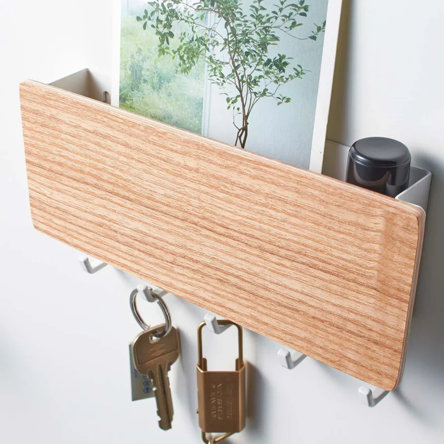Yamazaki magnetisk nøgleholder RIN - Hvid