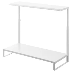 Yamazaki Monitor Stand i to etager, Hvid