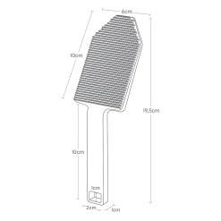 Yamazaki Opvaskebørste i silikone - Hvid