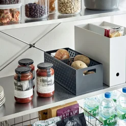 Yamazaki stabelbar kurv med skillerum - Sort
