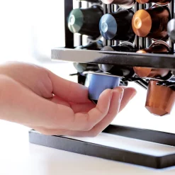 Yamazaki stativ til nespresso kaffekapsler - Sort