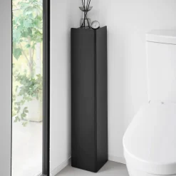 Yamazaki Toilet Organizer på Hjul - SORT