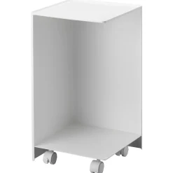 Yamazaki Toiletrulle-skjuler på hjul - Hvid