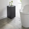 Yamazaki Toiletrulle-skjuler på hjul - Sort