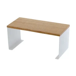 Yamazaki Tosca Stabelbar køkkenhylde - Hvid/Natur, SLIM
