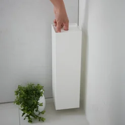 Yamazaki Tower beholder til toiletpapir til hjørnet - Hvid