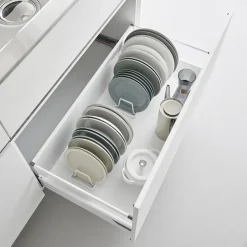 Yamazaki Tower Holder til Tallerkener, Hvid