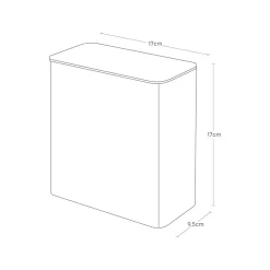 Yamazaki Tower Magnetisk Opbevaringsholder, Hvid