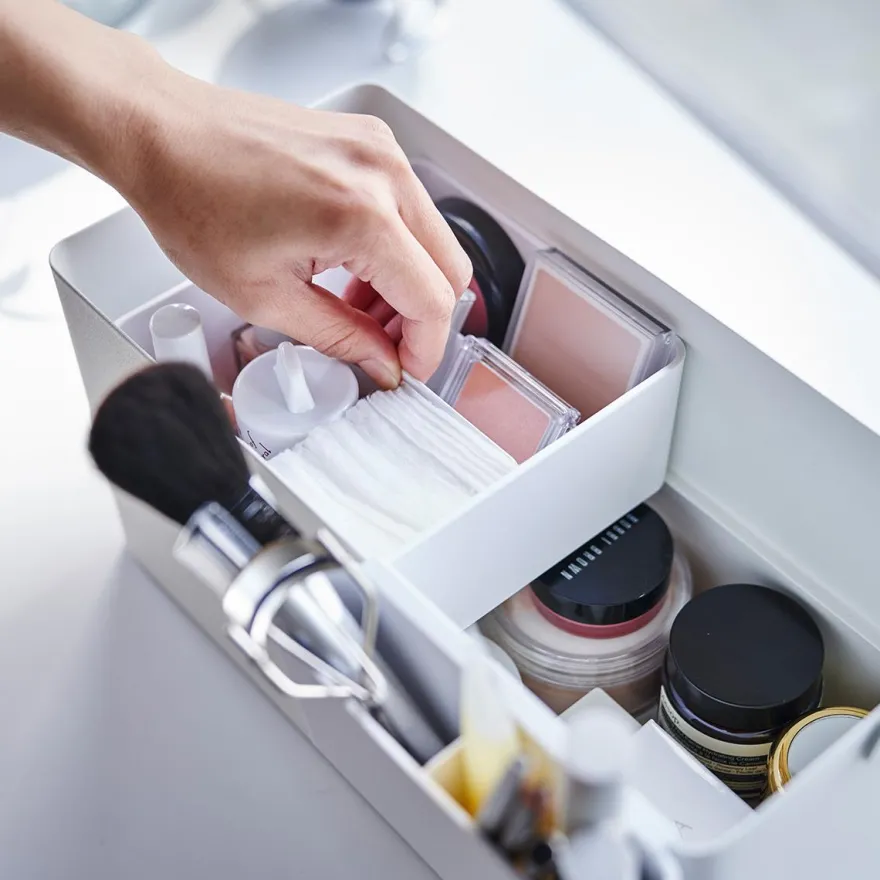 Yamazaki Tower Make-up box - Hvid