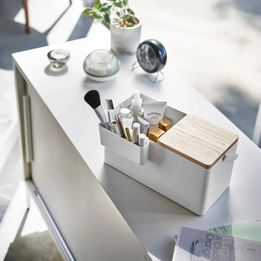 Yamazaki Tower Make-up box - Hvid