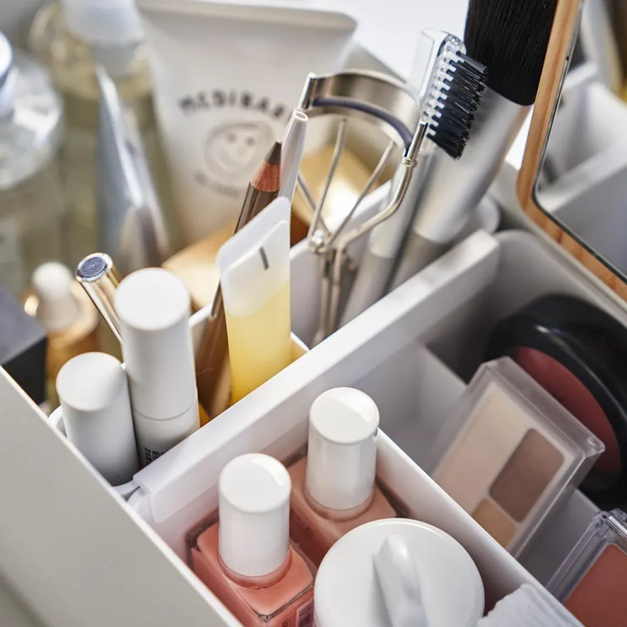 Yamazaki Tower Make-up box - Hvid