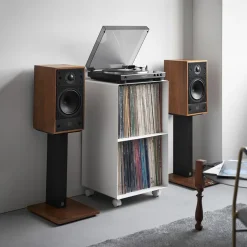 Yamazaki Tower Opbevaringsmøbel til LP plader, Hvid