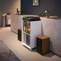 Yamazaki Tower Opbevaringsmøbel til LP plader, Hvid